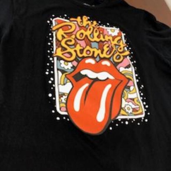 The Rolling Stones Unisex Black Graphic T-Shirt Size L Pre-Owned. - Picture 12 of 14